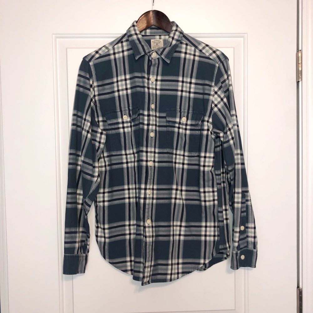 J.Crew plaid Flannel Shirt